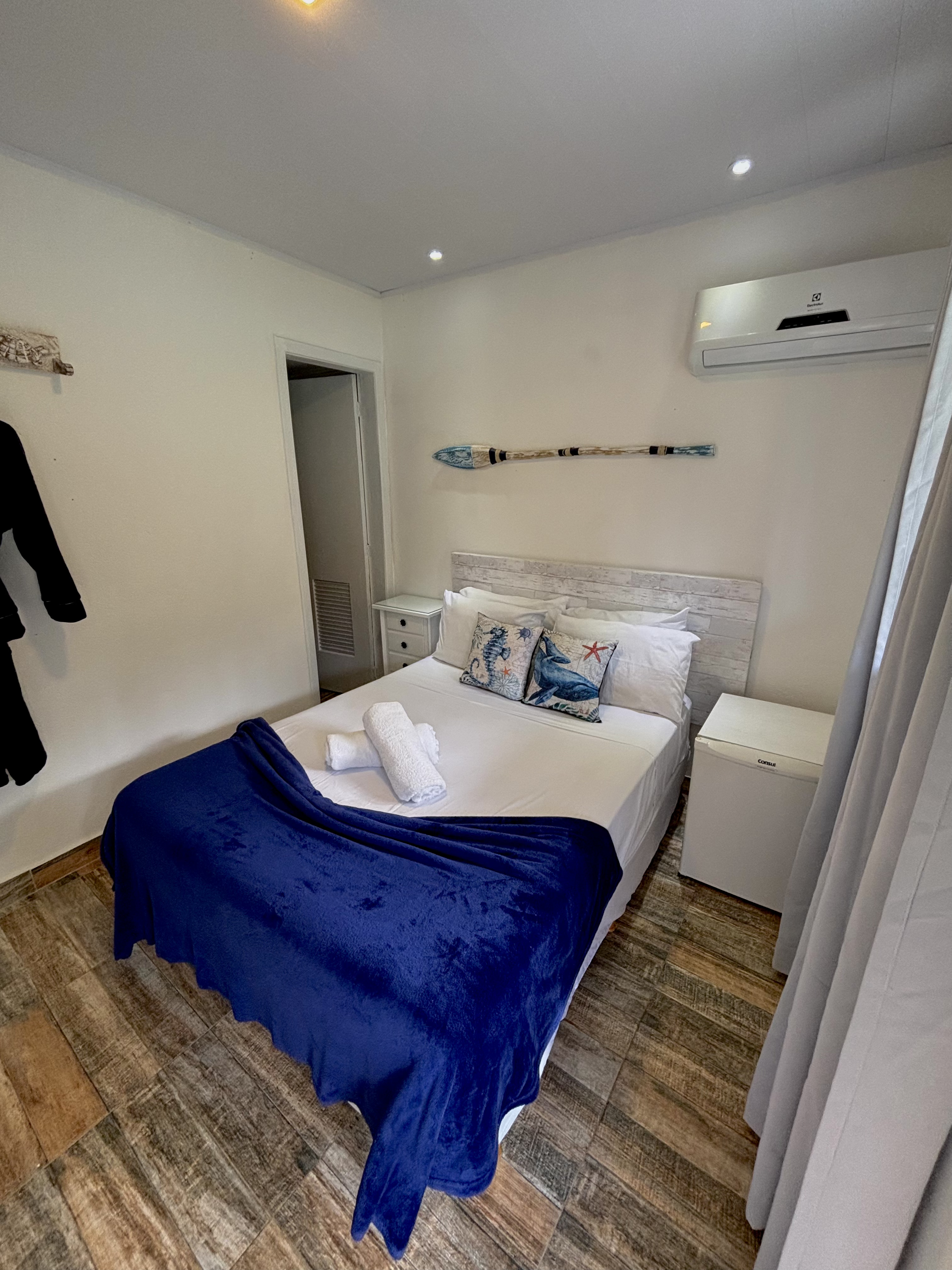 Quarto Duplo com vista para a área da pousada