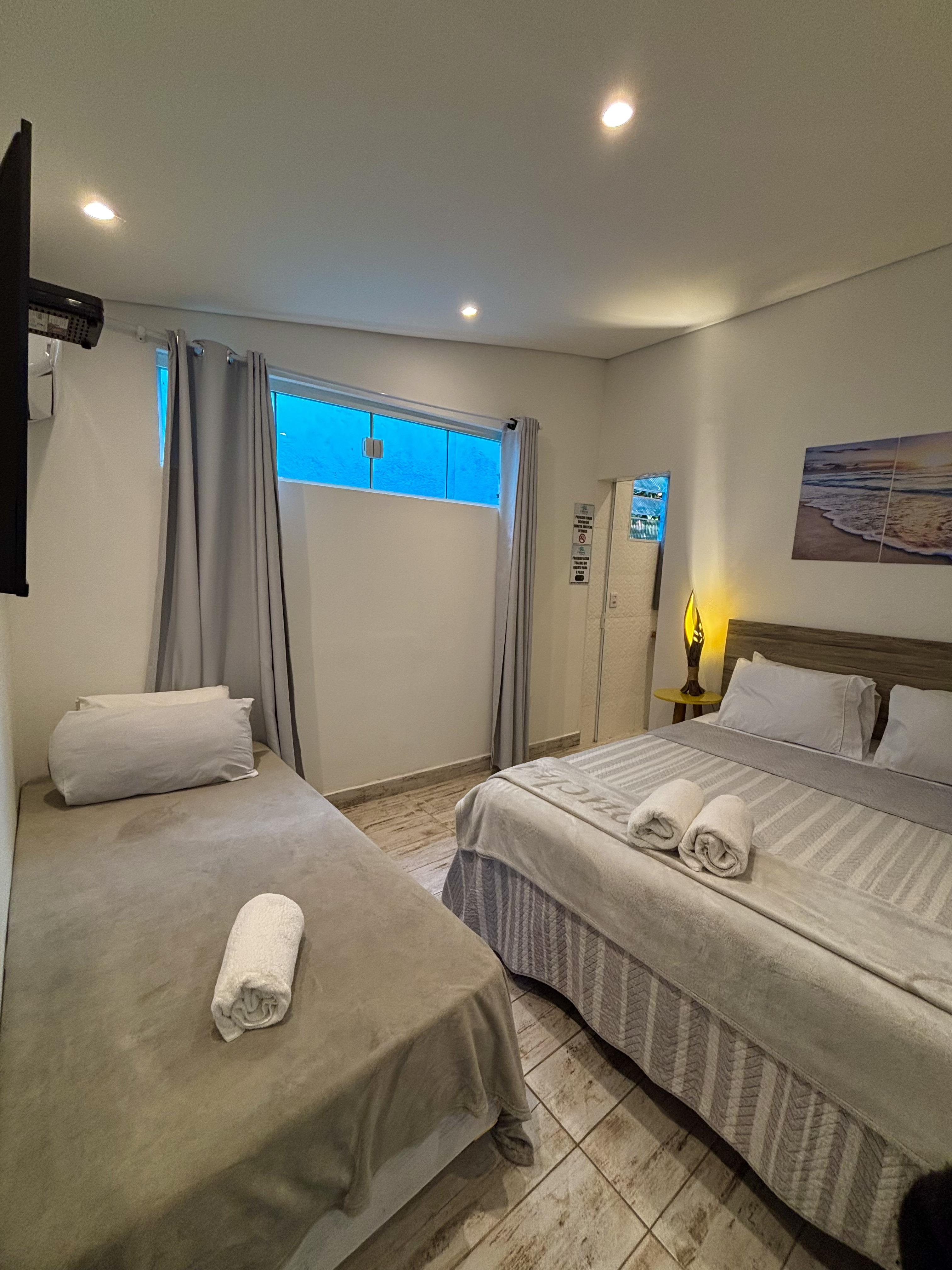 Quarto Triplo para três hóspedes